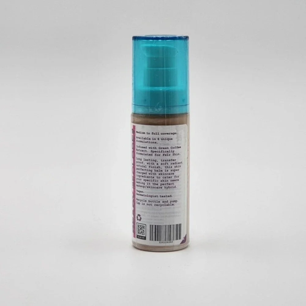 UOMA by Sharon C Flawless IRL Skin Perfecting Foundation Fair Lady T1 1 Oz New